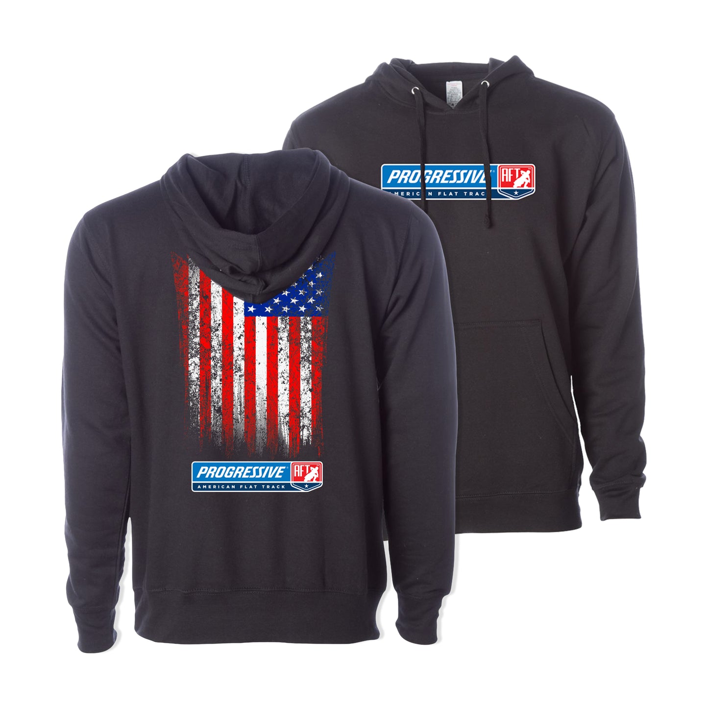 Progressive AFT Pullover Hooded Sweatshirt - Black