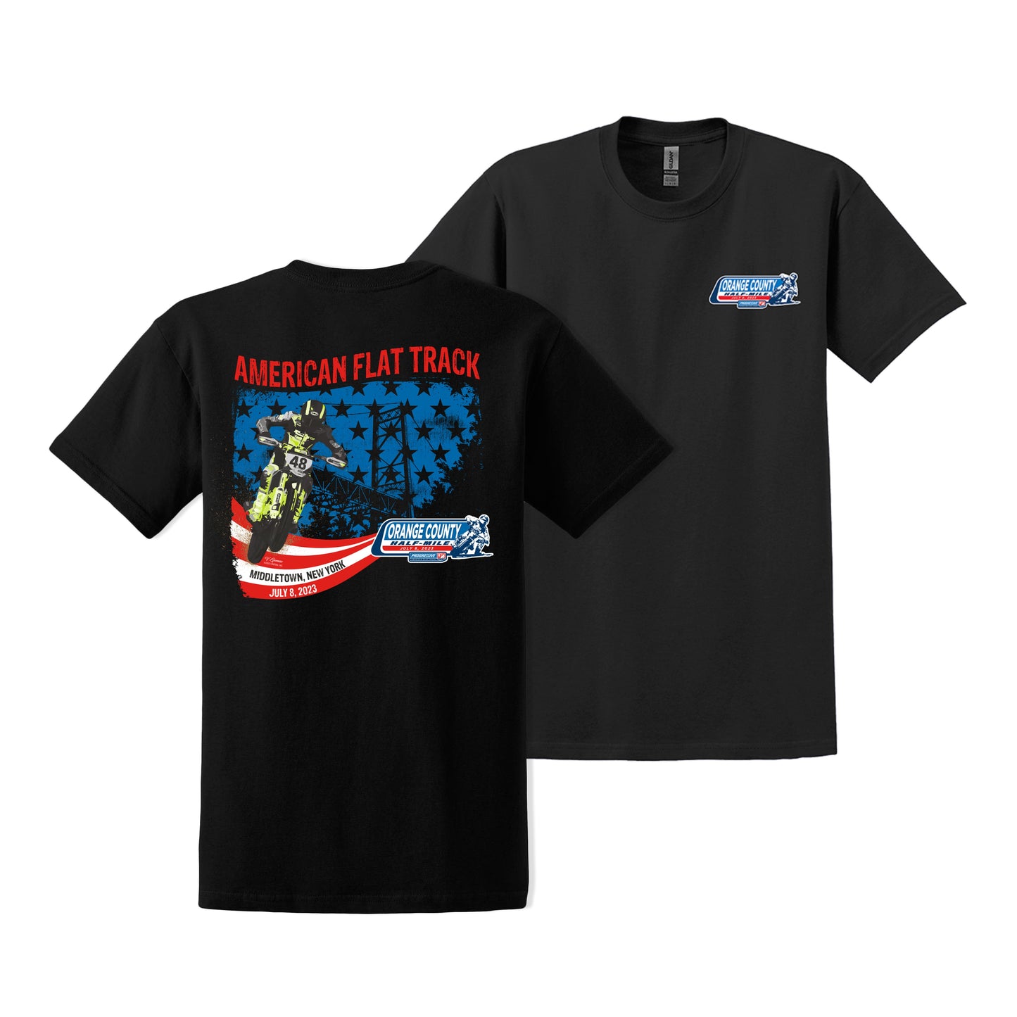 2023 AFT Orange County NY Half-Mile Event Tee - Black