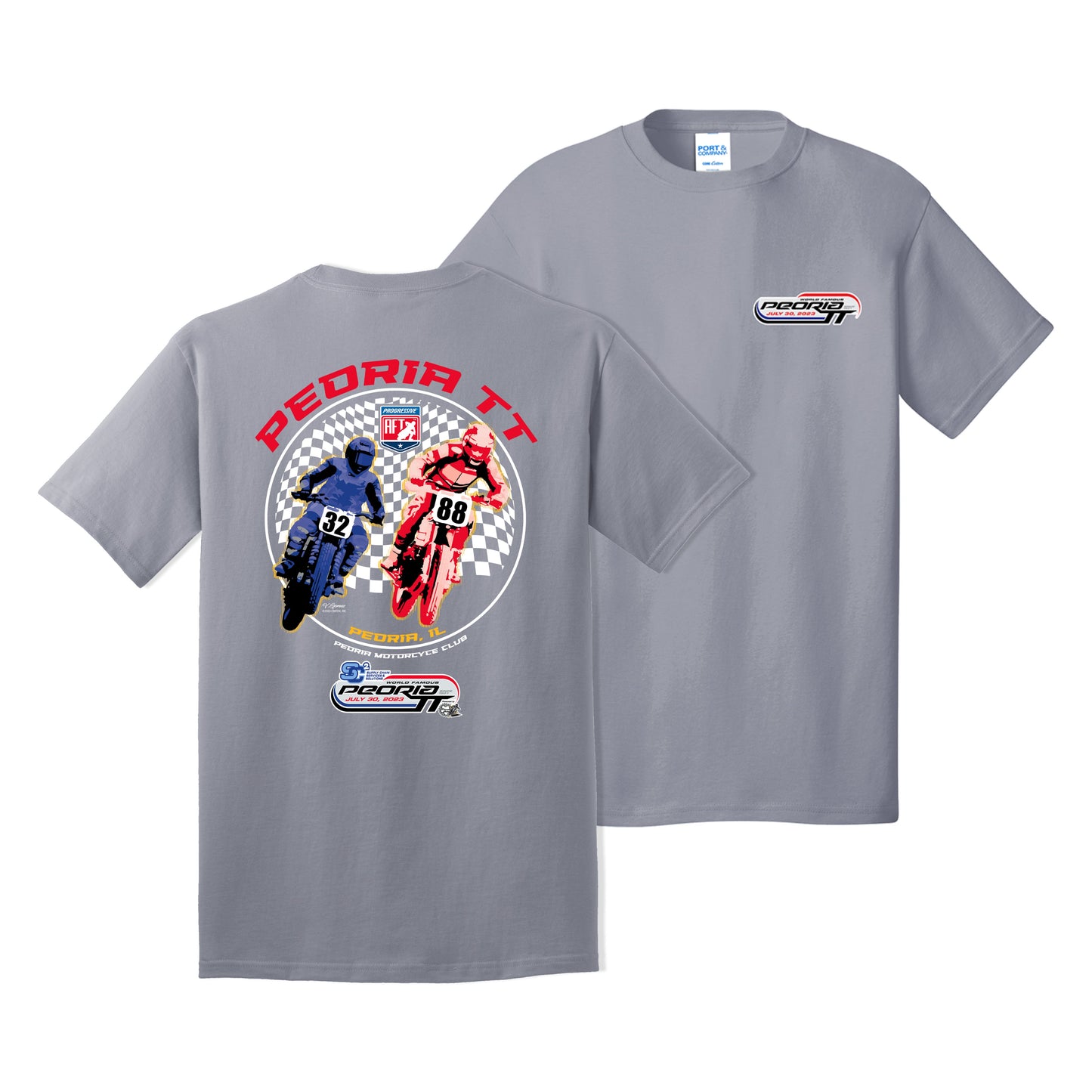 2023 AFT SC2 Peoria TT Event Tee - Silver