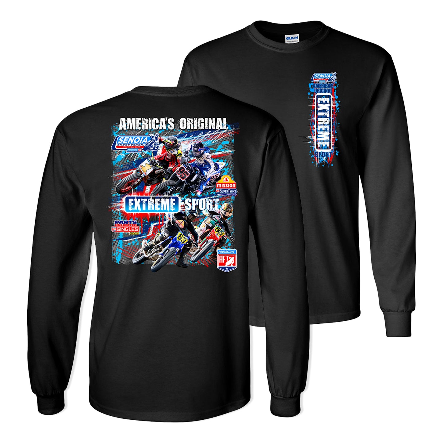 2023 AFT Senoia Long Sleeve Event Tee - Black