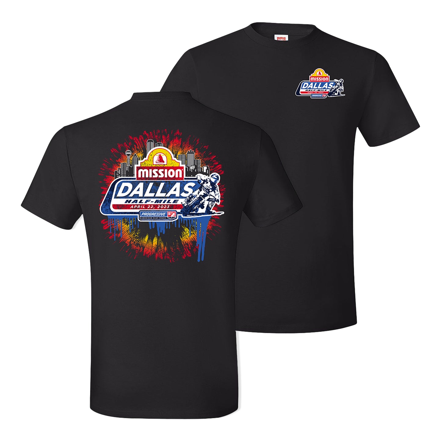 2023 AFT Dallas Half-Mile Event Tee - Black