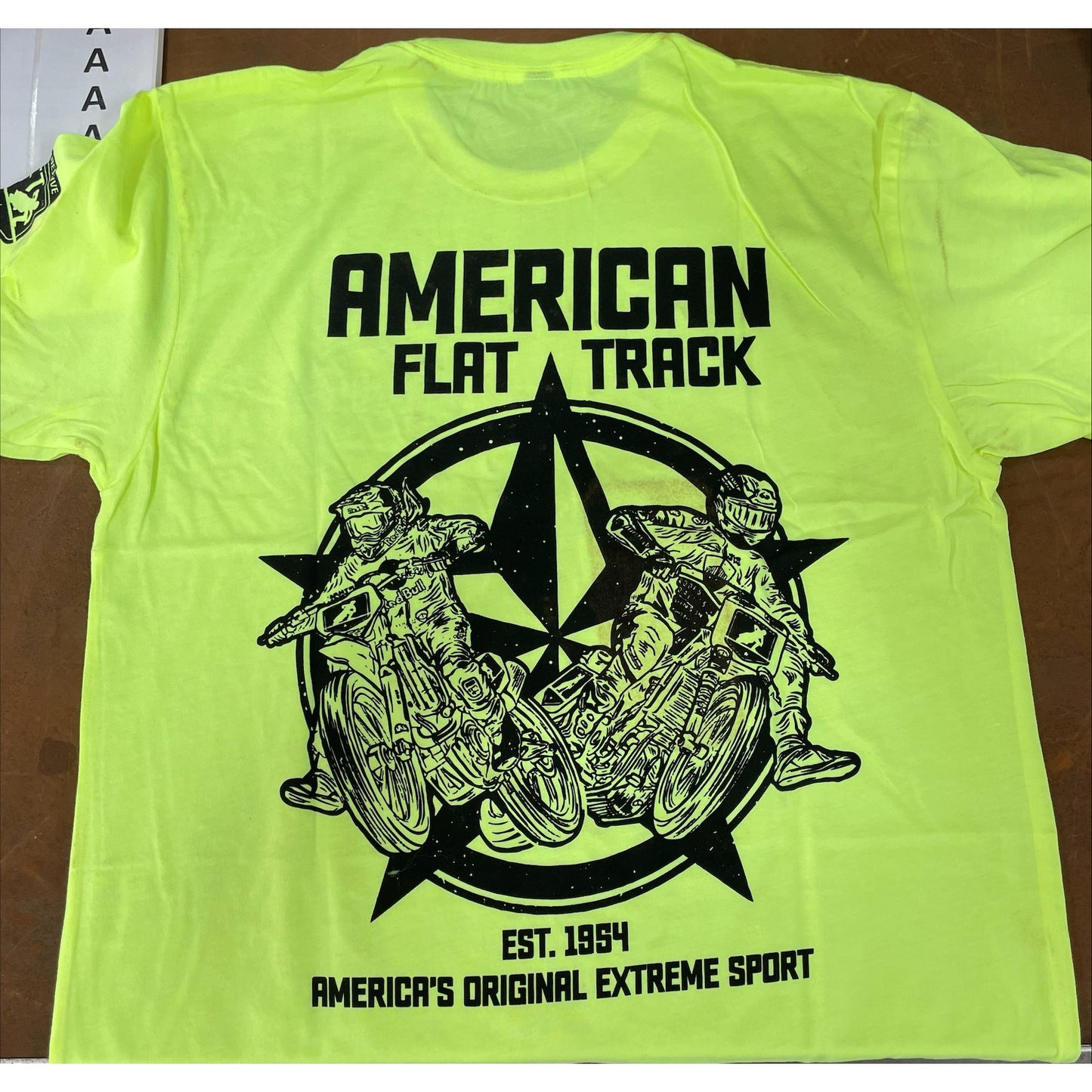 AFT Star Tee - Neon Green