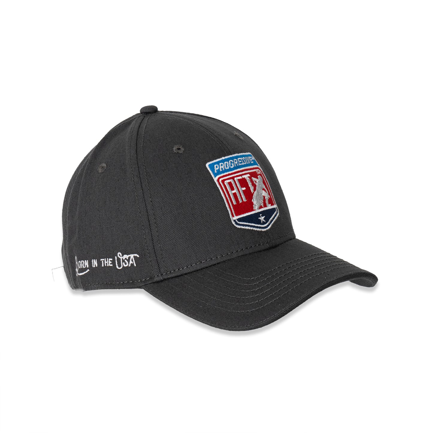 American Flat Track Chino Twill Hat - Charcoal
