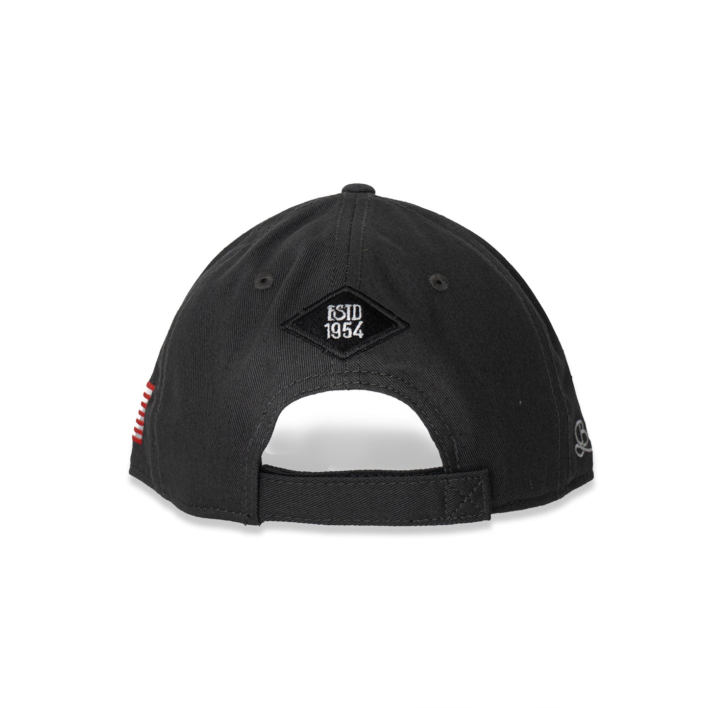 American Flat Track Chino Twill Hat - Charcoal