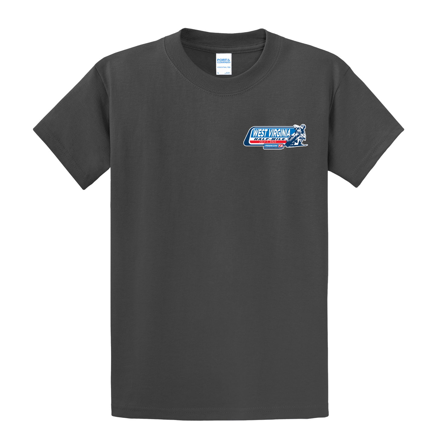 2023 AFT West Virginia Half Mile Event Tee - Charcoal
