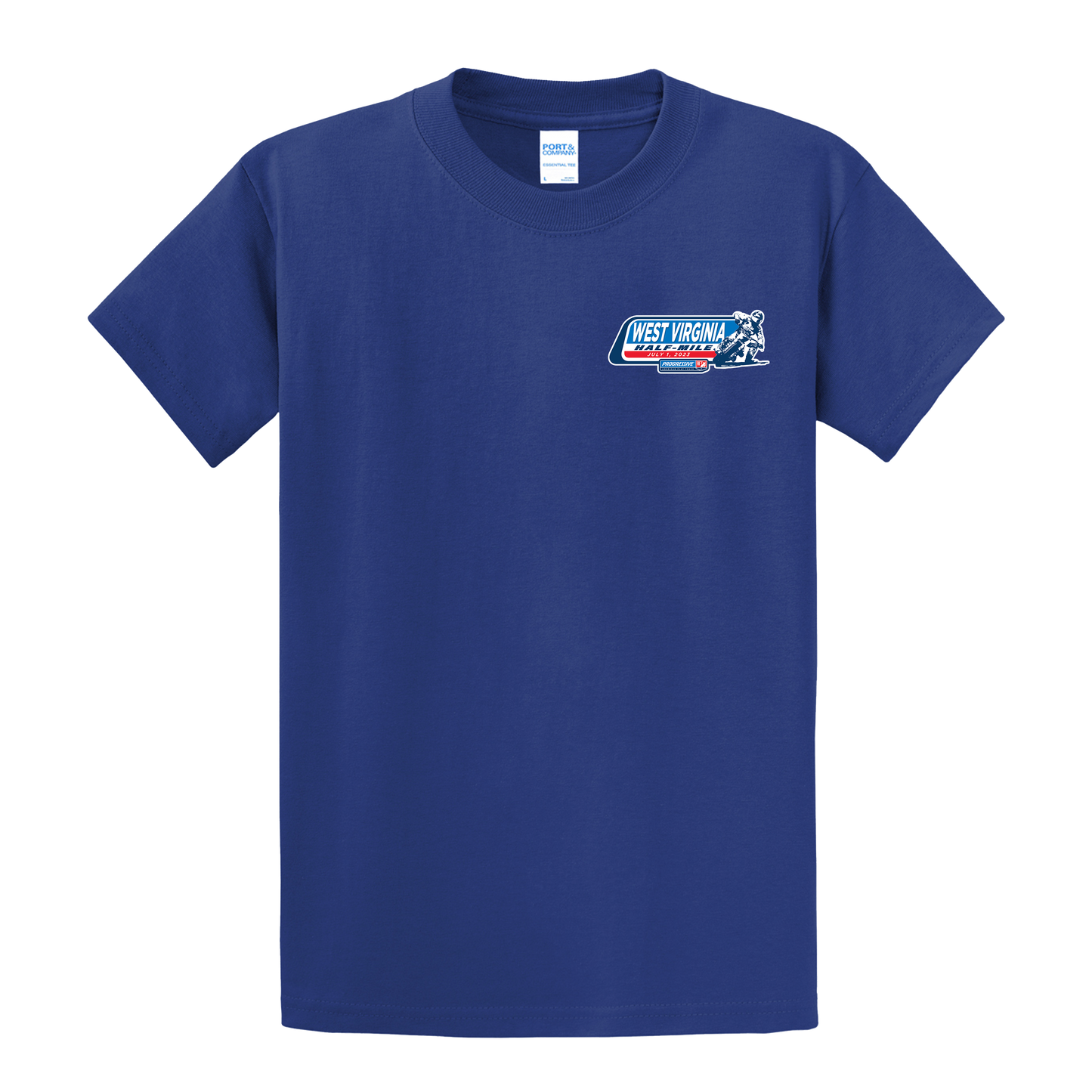 2023 AFT West Virginia Half Mile Event Tee - Marine Blue