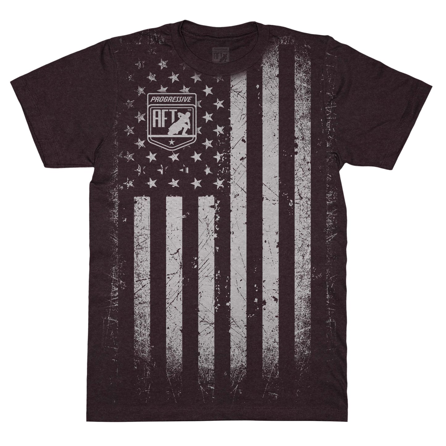 AFT Americana Tee - Burgandy Heather