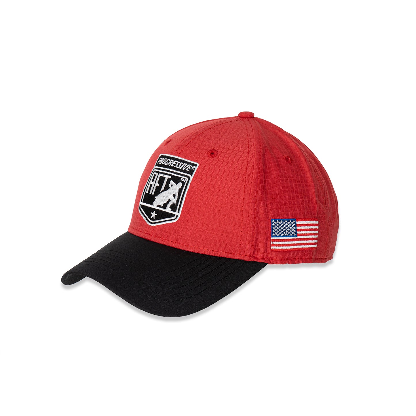 American Flat Track Ripstop Hat - Red/Black