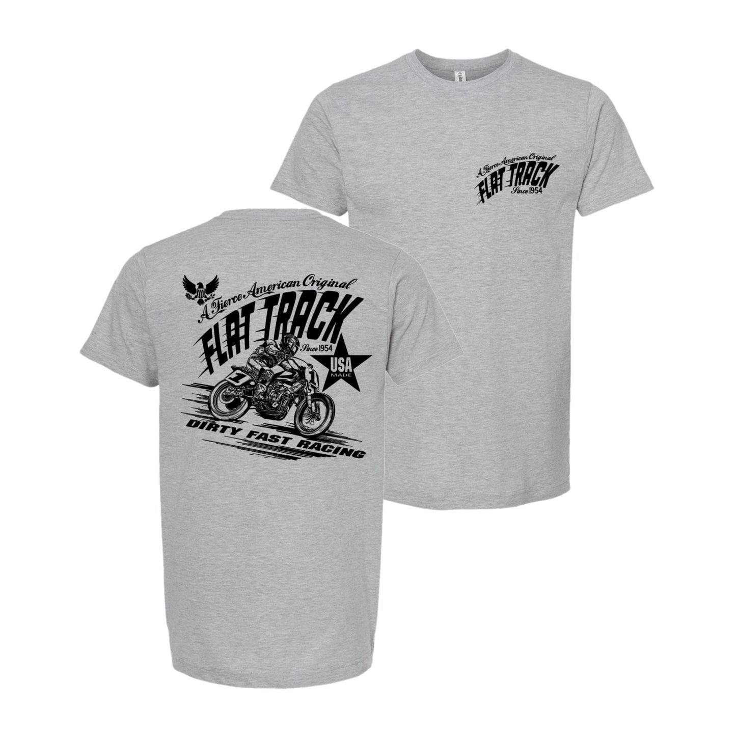 AFT Fierce American Original Tee - Heather Grey