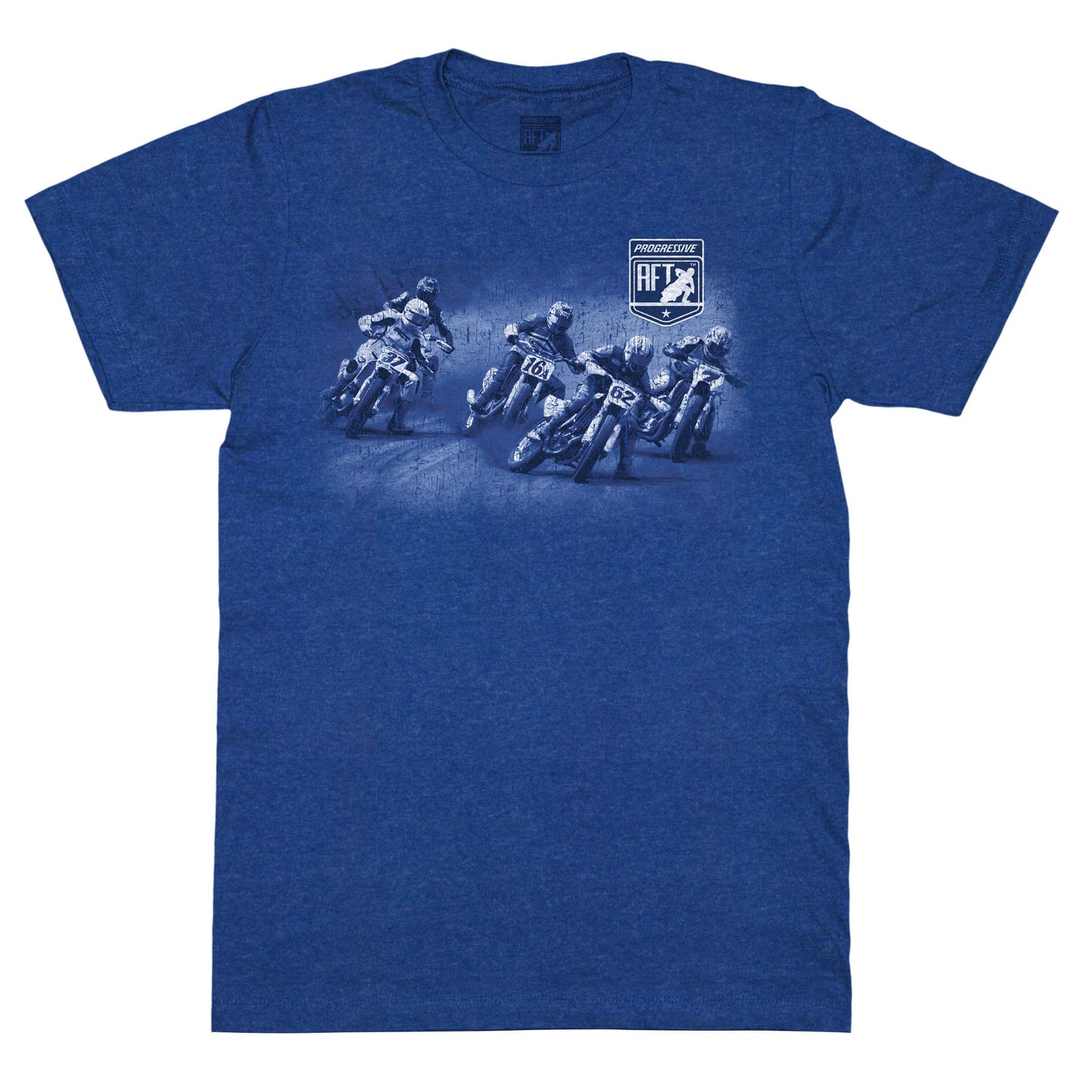 AFT "The Racers" Tee - Royal Heather